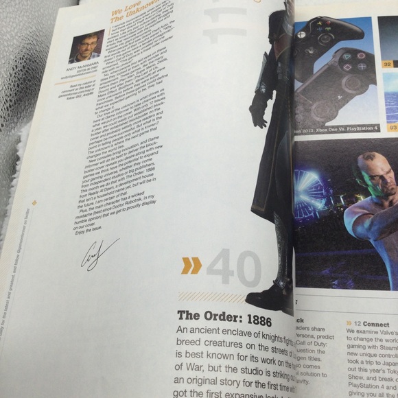 Vintage game informer magazine. Yr 2013 . The order of 1886 . - Picture 7 of 12